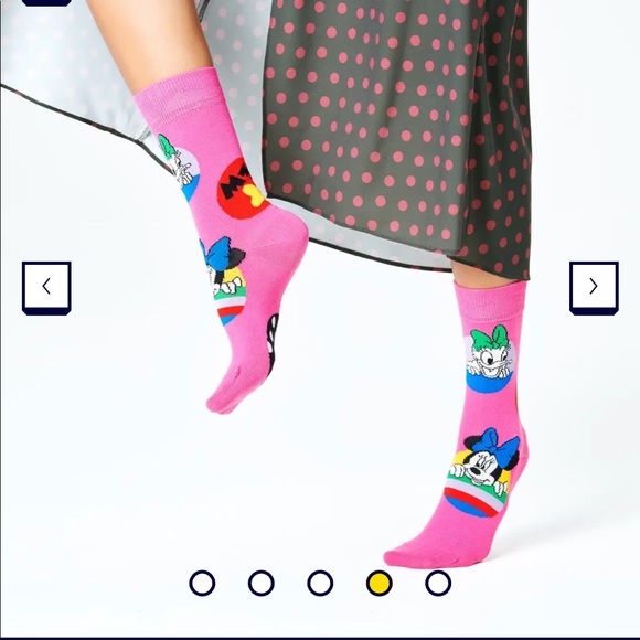 Happy socks- daisy minnie dot socks - disney - Picture 2 of 3